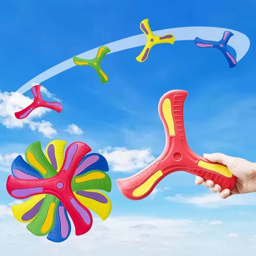 Soft three leaf boomerang - soft,
